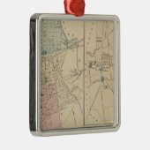 Camden, Atlantic City, Woodbury, Mt Holly Silbernes Ornament (Rechts)