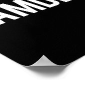 Camden Cool New Jersey Nj Fan Funny Gift Tee  Poster (Ecke)