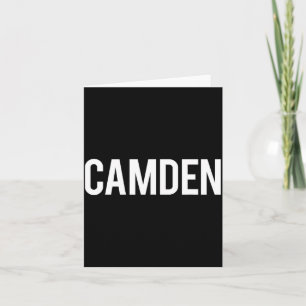 Camden Cool New Jersey Nj Fan Lustiges Geschenk Te Karte