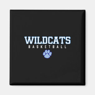 Camden County Wildcats Logo Skizze Hs 1 Magnet