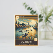 Camden, Delaware | Vintage Postkarte (Stehend Vorderseite)