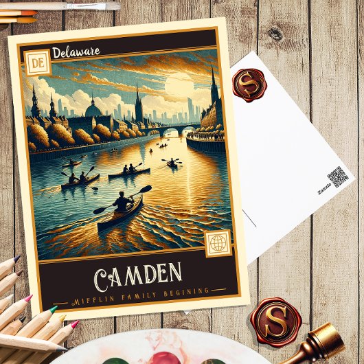 Camden, Delaware | Vintage Postkarte