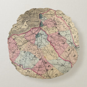 Camden, Gloucester-Landkreise, NJ Rundes Kissen