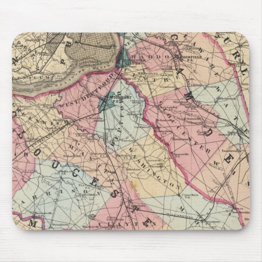 Camden, Gloucester Landkreises, NJ Mousepad (Vorne)