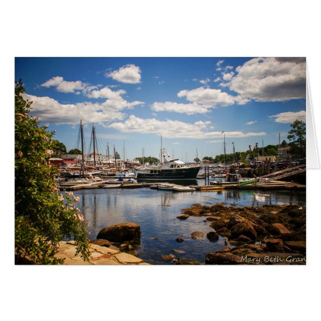 Camden-Hafen Maine (Vorderseite (Horizontal))