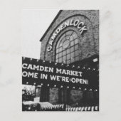 Camden Lock Feiertagspostkarte (Vorderseite)