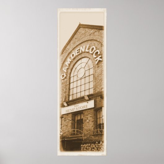 Camden Lock - London Poster (Vorne)