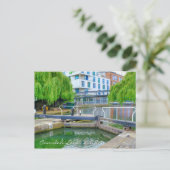 Camden Lock Postcard, London UK Postkarte (Stehend Vorderseite)