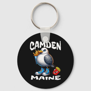 Camden Maine Lustige Möwe Pommes Frites Souvenir Schlüsselanhänger