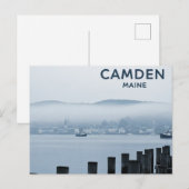 Camden Maine Reise Postkarte (Vorne/Hinten)