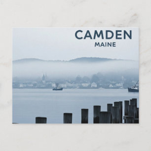 Camden Maine Reise Postkarte