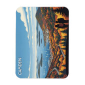 Camden Maine Travel Magnet (Vertikal)