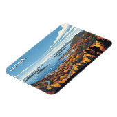 Camden Maine Travel Magnet (Linke Seite)