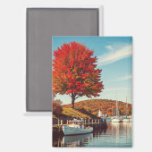 Camden Maine Travel Magnet (Vorderseite/Rückseite)