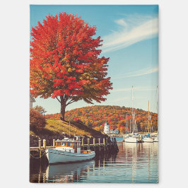 Camden Maine Travel Magnet