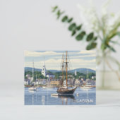 Camden Maine Travel Postkarte (Stehend Vorderseite)