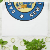 Camden New Jersey Geschirrtuch (Gefaltet)