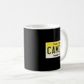 Camden New Jersey Nj Hometown License Plate Graphi Kaffeetasse (VorderseiteRechts)