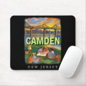 Camden New Jersey Nj Waterfront Delight Sd018 Mousepad (Mit Mouse)