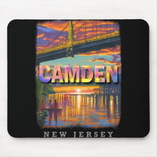 Camden New Jersey Nj Waterfront Delight Sd599 Mousepad (Vorne)