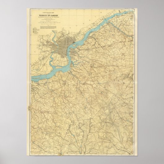 Camden, New Jersey Poster (Vorne)