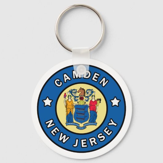 Camden New Jersey Schlüsselanhänger (Vorderseite)