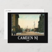 Camden, New Jersey, Vintag Postkarte (Vorne/Hinten)