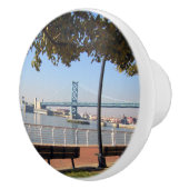 Camden NJ Bridge Keramikknauf (Rechts)