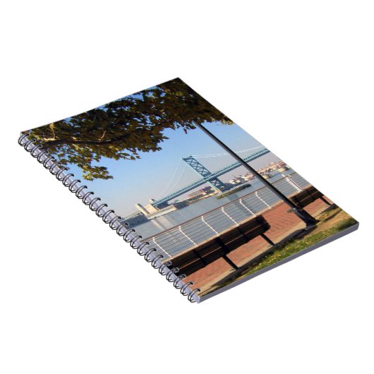 Camden NJ Bridge Notizblock (Rechte Seite)