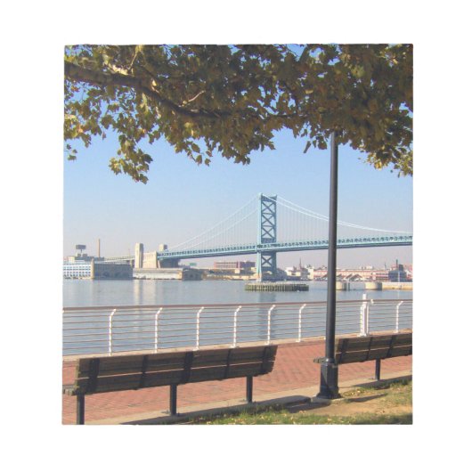 Camden NJ Bridge Notizblock (Vorderseite)