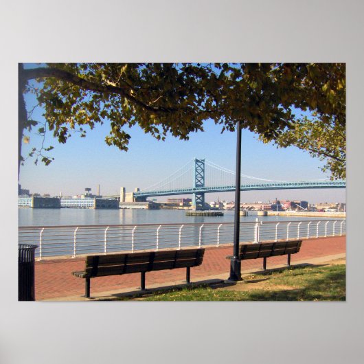 Camden NJ Bridge Poster (Vorne)