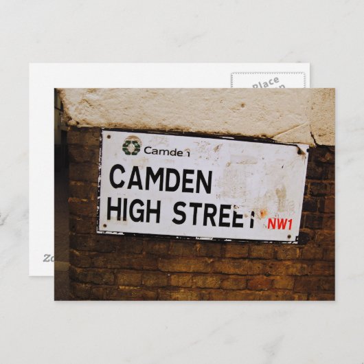 Camden Postkarte (Vorne/Hinten)