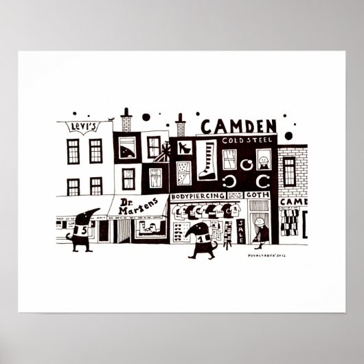 Camden Scene Poster (Vorne)