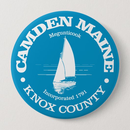 Camden (Segelboot) Button (Vorderseite)