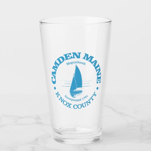 Camden (Segelboot) Glas (Vorderseite)