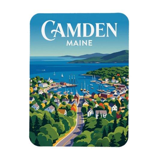 Camden USA Magnet (Vertikal)