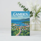 Camden USA Postkarte (Stehend Vorderseite)