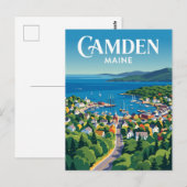 Camden USA Postkarte (Vorne/Hinten)