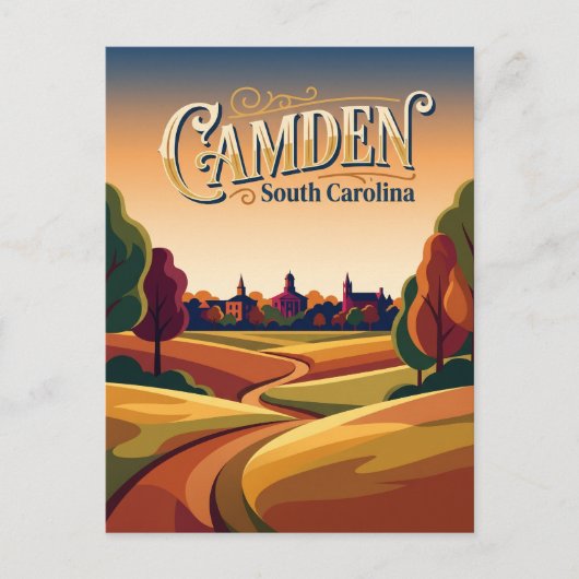 Camden USA Postkarte (Vorderseite)