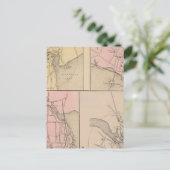 Camden, Wiscasset, Damariscotta, Newcastle Postkarte (Stehend Vorderseite)