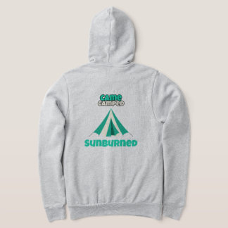 Came Camped Sunburned Desert Camping Hoodie