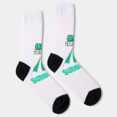 Came Camped Sunburned Desert Camping Socken (Rechts)