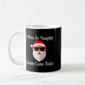 Came Twice Christmas Funny Naughty Dirty Raunchy G Kaffeetasse (Links)