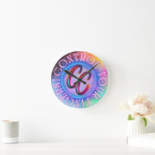 Camedic Clock Runde Wanduhr (Zuhause)