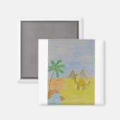 Camel6 Magnet (Vorderseite/Rückseite)