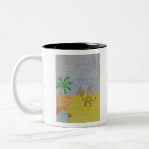 Camel6 Zweifarbige Tasse