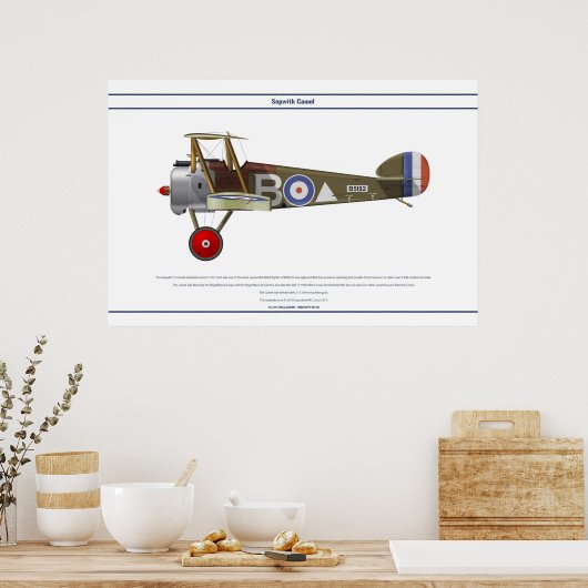 Camel 43 Sqn Poster (Küche)