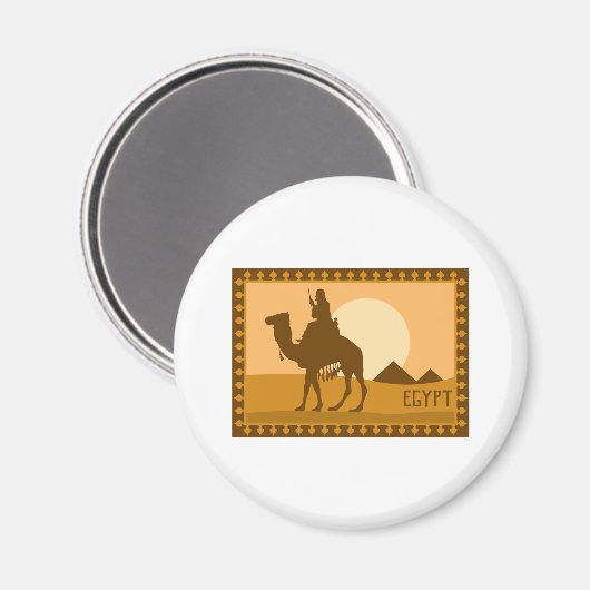 Camel Ägypten Magnet (Vorderseite/Rückseite)