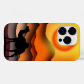 Camel an der Sunset-Wüste Case-Mate iPhone Hülle (Rückseite (Horizontal))