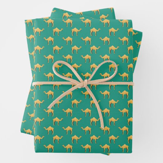 Camel Animal Arabisch Geschenkpapier Set (Beispiel)